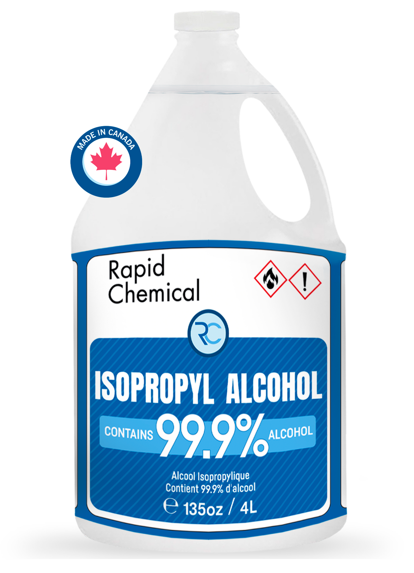 99.9% Isopropyl Alcohol 4L