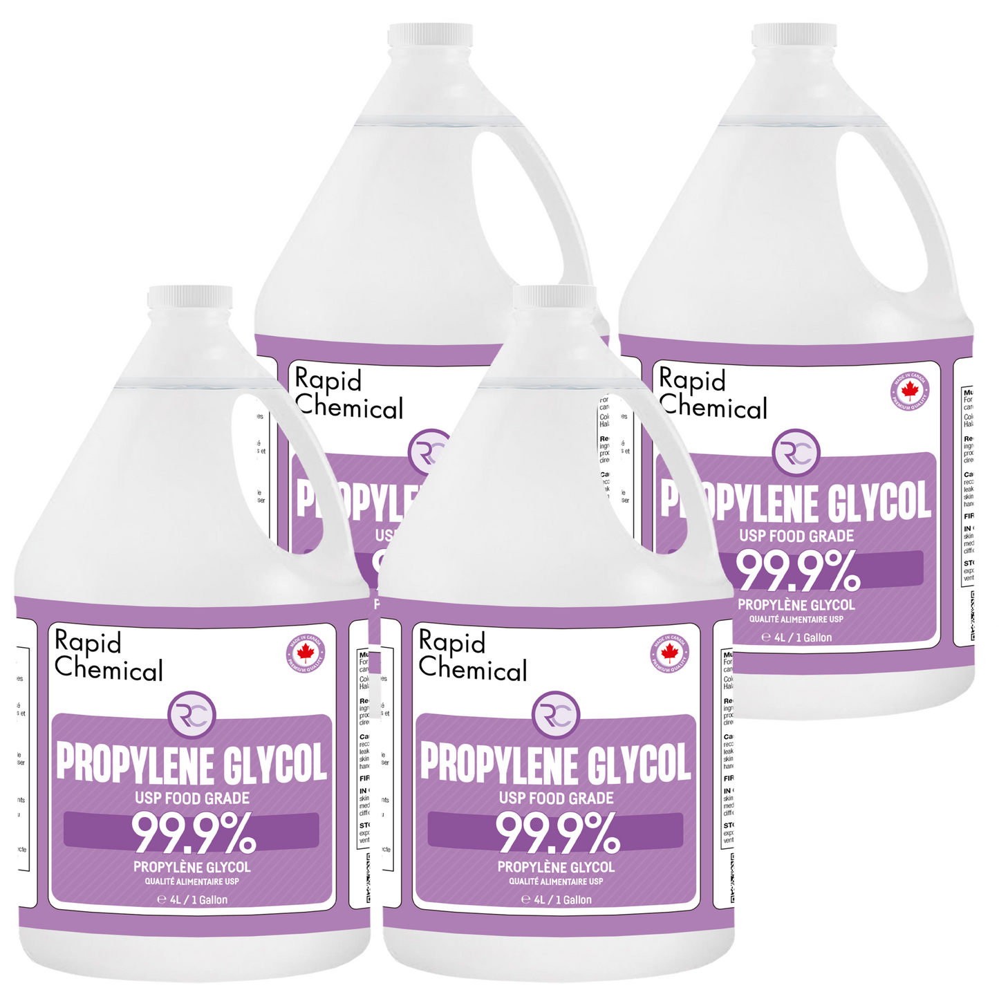 Propylene Glycol 4L - 4 Pack
